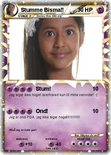 Pokemon Stumme Bisma!!
