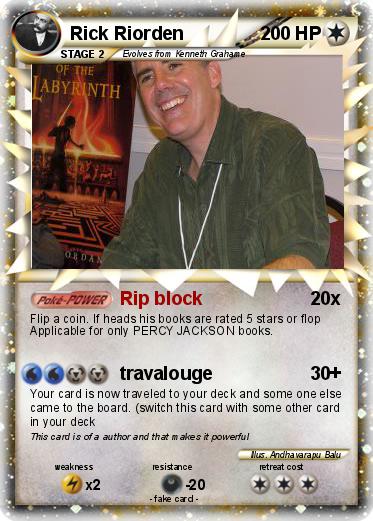 Pokemon Rick Riorden
