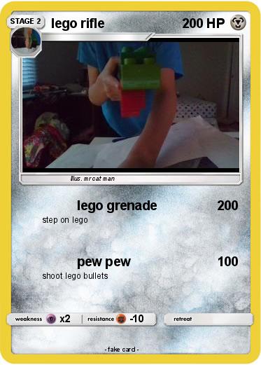 Pokemon lego rifle