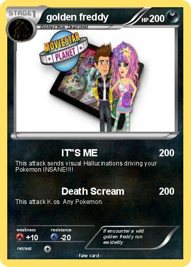 Pokemon golden freddy