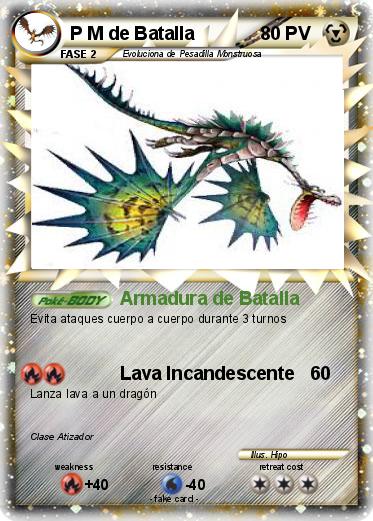 Pokemon P M de Batalla