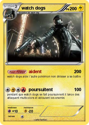 Pokemon watch dogs