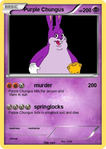 Pokemon Purple Chungus