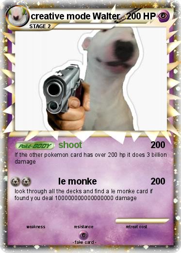 Pokemon creative mode Walter