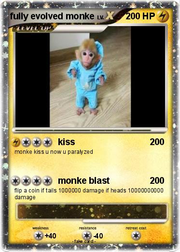 Pokemon fully evolved monke