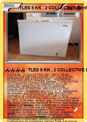 Pokemon TLES 6 KK . 2 COLLECTIVE Danfoss ™