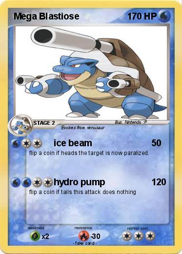Pokemon Mega Blastiose