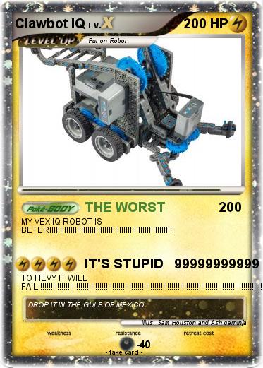 Pokemon Clawbot IQ