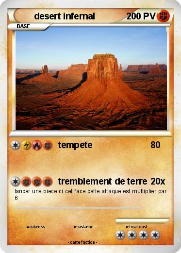 Pokemon desert infernal