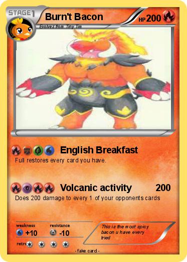 Pokemon Burn't Bacon