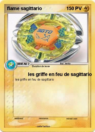Pokemon flame sagittario