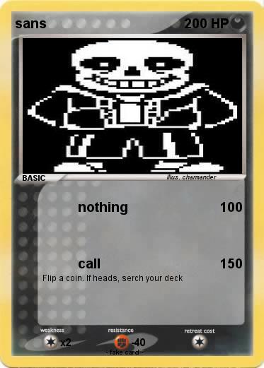 Pokemon sans