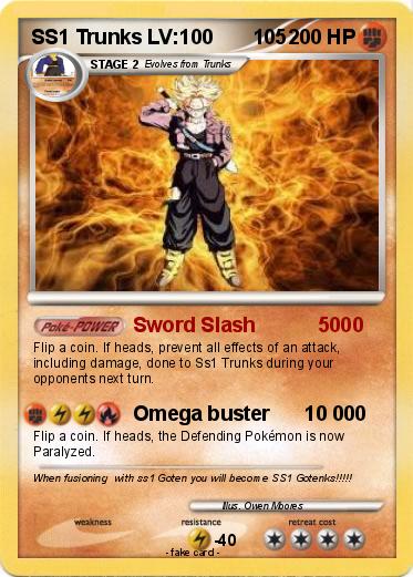 Pokemon SS1 Trunks LV:100       105