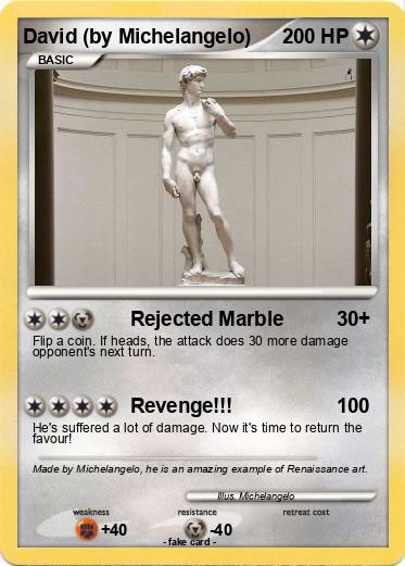 Pokemon David (by Michelangelo)