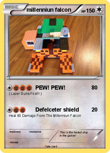 Pokemon millenniun falcon