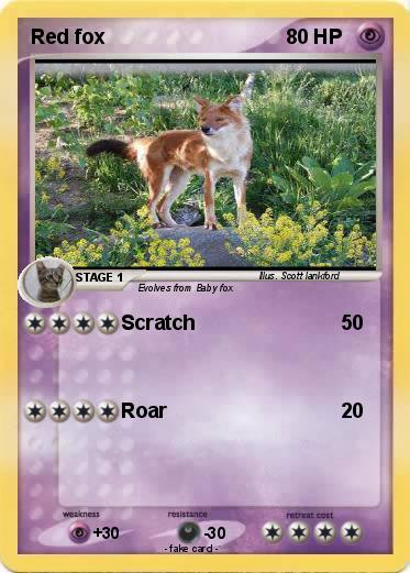 Pokemon Red fox
