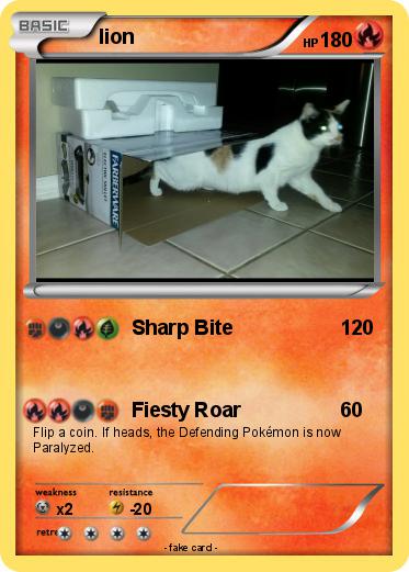 Pokemon lion