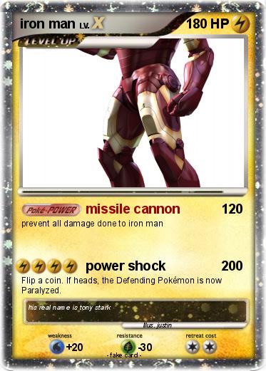 Pokemon iron man
