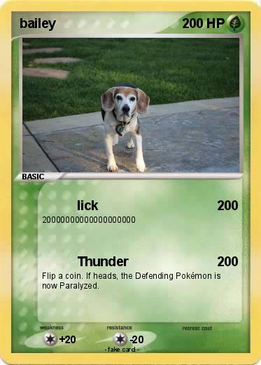Pokemon bailey