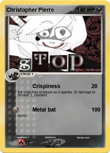 Pokemon Christopher Pierre