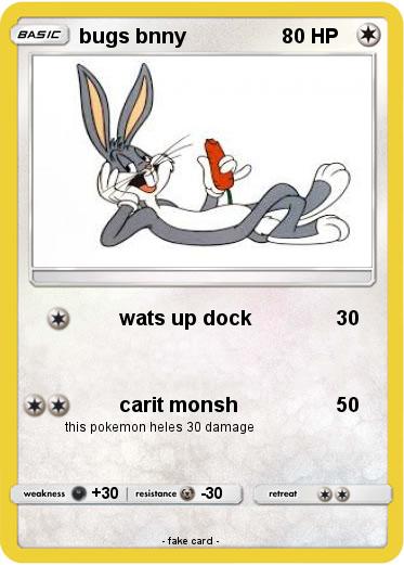 Pokemon bugs bnny