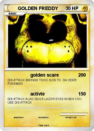 Pokemon GOLDEN FREDDY