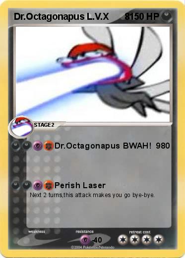 Pokemon Dr.Octagonapus L.V.X      8