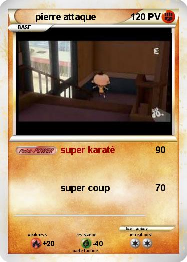 Pokemon pierre attaque