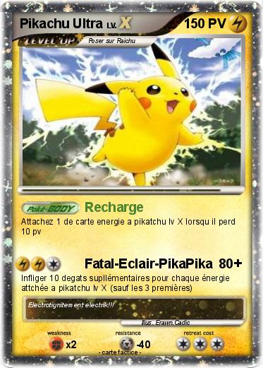 Pokemon Pikachu Ultra