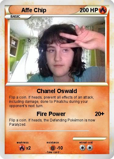Pokemon Affe Chip
