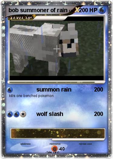 Pokemon bob summoner of rain