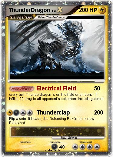 Pokemon ThunderDragon