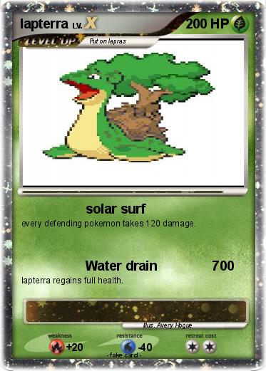Pokemon lapterra