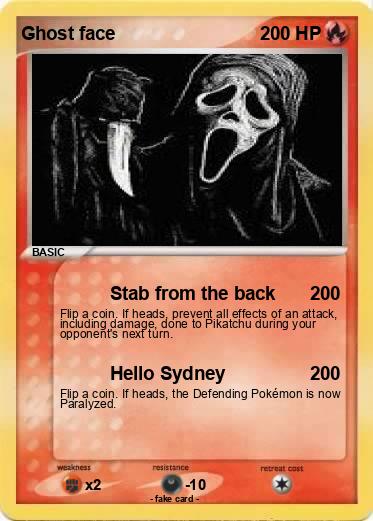 Pokemon Ghost face