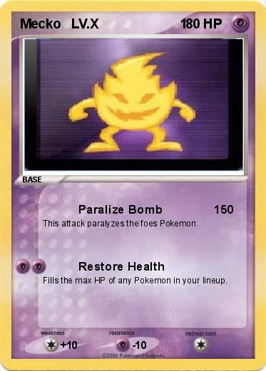 Pokemon Mecko   LV.X                      1