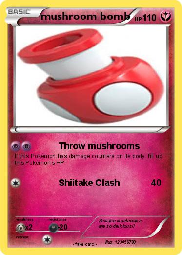 Pokemon mushroom bomb