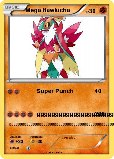 Pokemon Mega Hawlucha