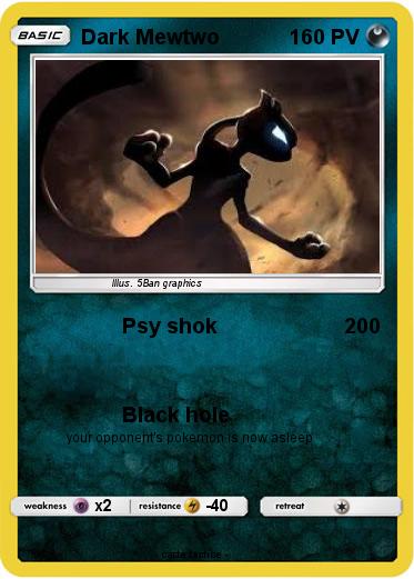 Pokemon Dark Mewtwo