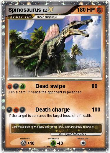 Pokemon Spinosaurus
