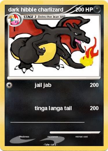 Pokemon dark hibble charlizard