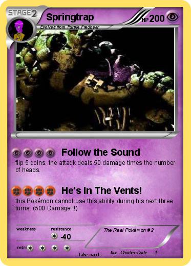 Pokemon Springtrap
