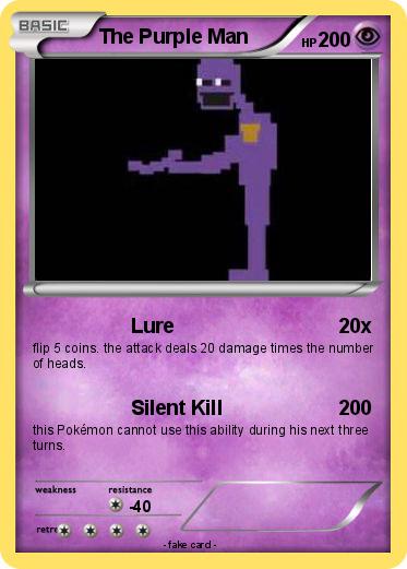 Pokemon The Purple Man