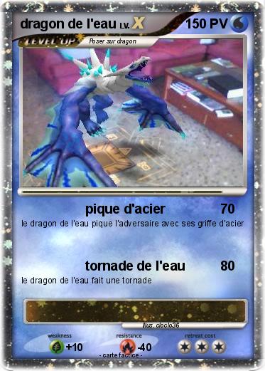 Pokemon dragon de l'eau