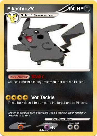 Pokemon Pikachu