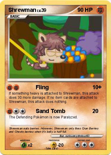 Pokemon Shrewman