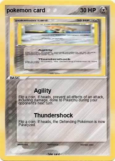 Pokemon pokemon card