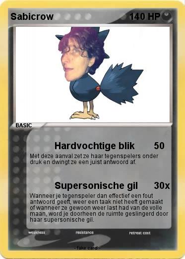 Pokemon Sabicrow