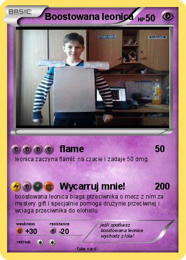 Pokemon Boostowana leonica