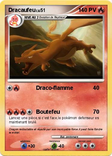 Pokemon Dracaufeu