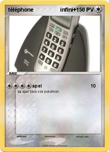 Pokemon téléphone                  infini+
